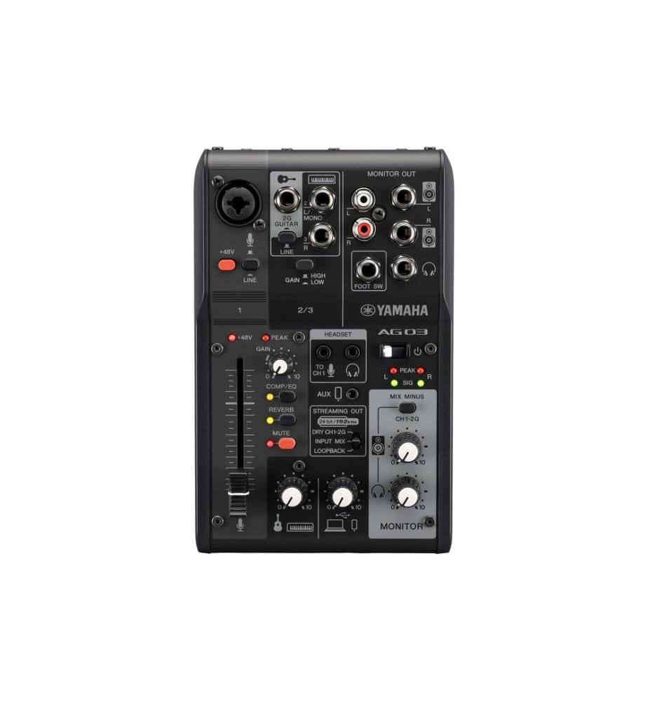 YAMAHA - Table de mixage AG03 MK2 - Noir