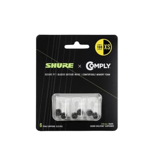 Shure - Embouts auriculaires EACYF1-6XS 6 pièces