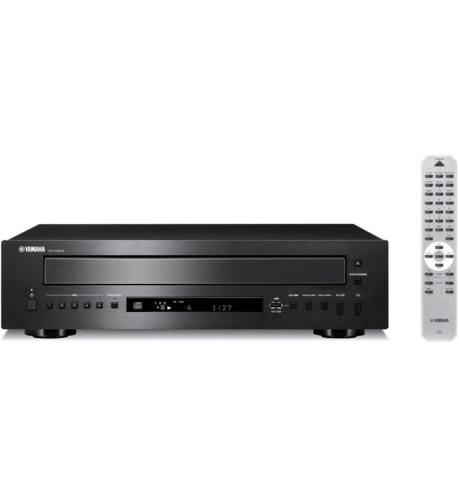 YAMAHA - CD-Wechsler CD-C603 Schwarz