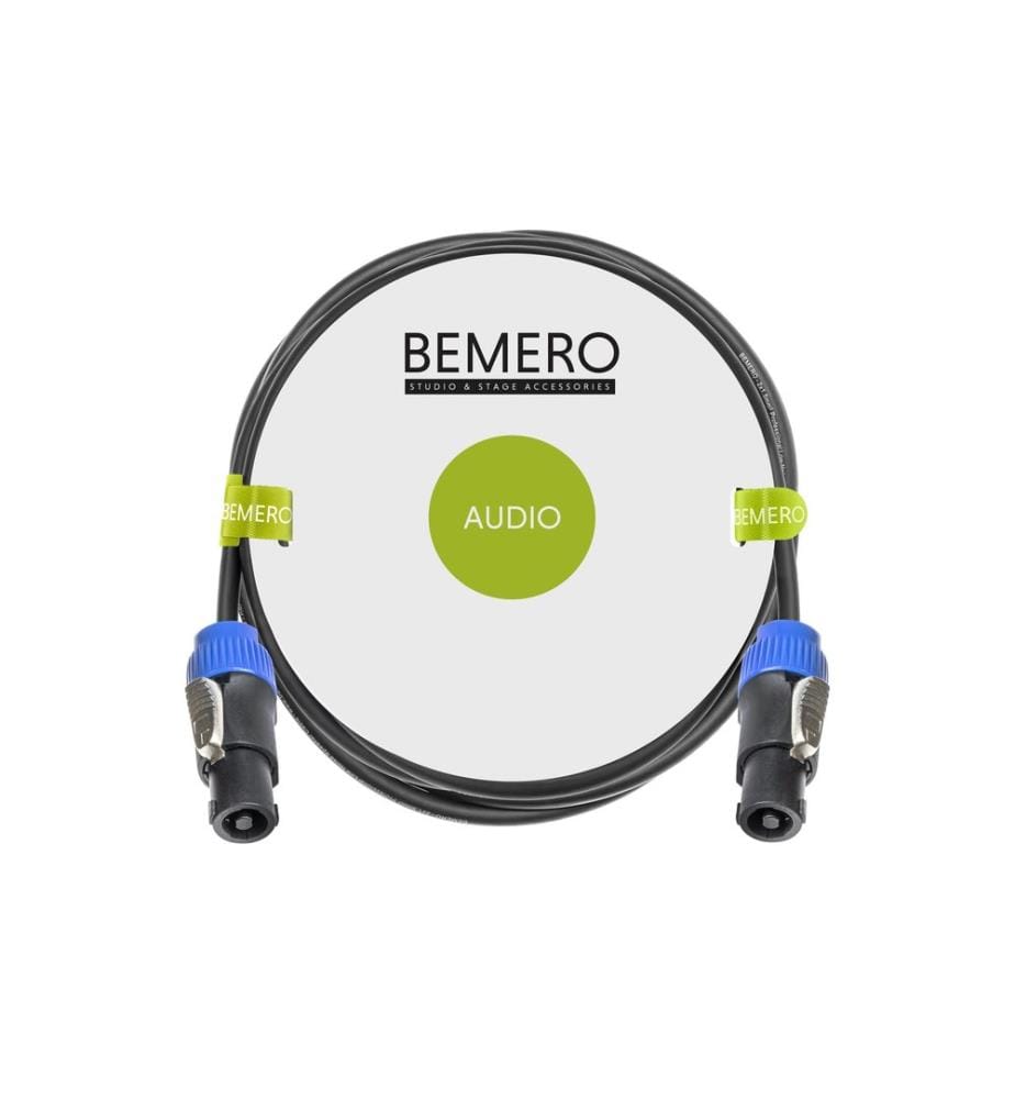 BEMERO - Câble de haut-parleurs SpeakON – SpeakON 2x 1.5mm² 5 m