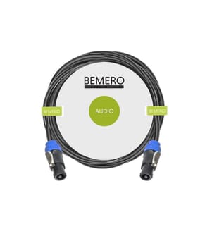 BEMERO - Câble de haut-parleurs SpeakON – SpeakON 2x 1.5mm² 15 m