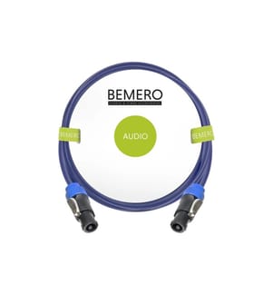 BEMERO - Câble de haut-parleurs SpeakON – SpeakON 4 x 2.5 mm² 2 m