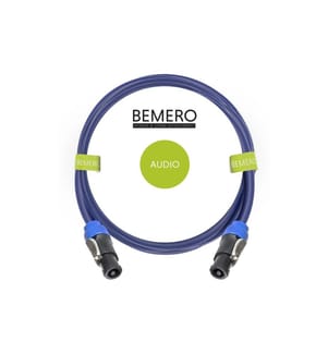 BEMERO - Câble de haut-parleurs SpeakON – SpeakON 4 x 2.5 mm² 5 m