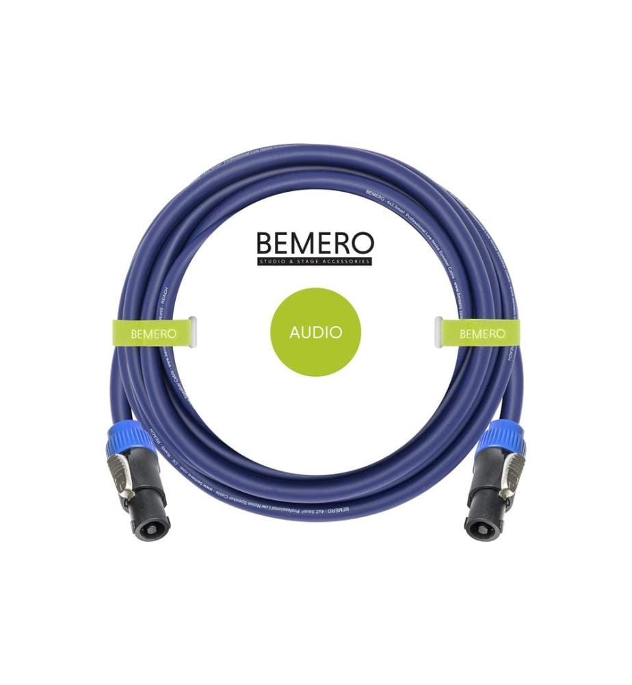 BEMERO - Câble de haut-parleurs SpeakON – SpeakON 4 x 2.5 mm² 10 m