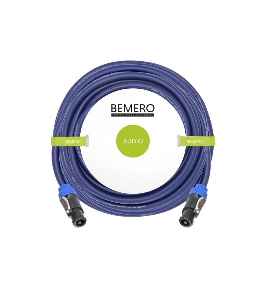 BEMERO - Câble de haut-parleurs SpeakON – SpeakON 4 x 2.5 mm² 20 m