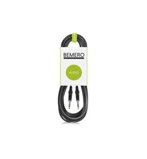 BEMERO - Câble audio 6.3 Cliquets - 6.3 Cliquets 10 m, Noir