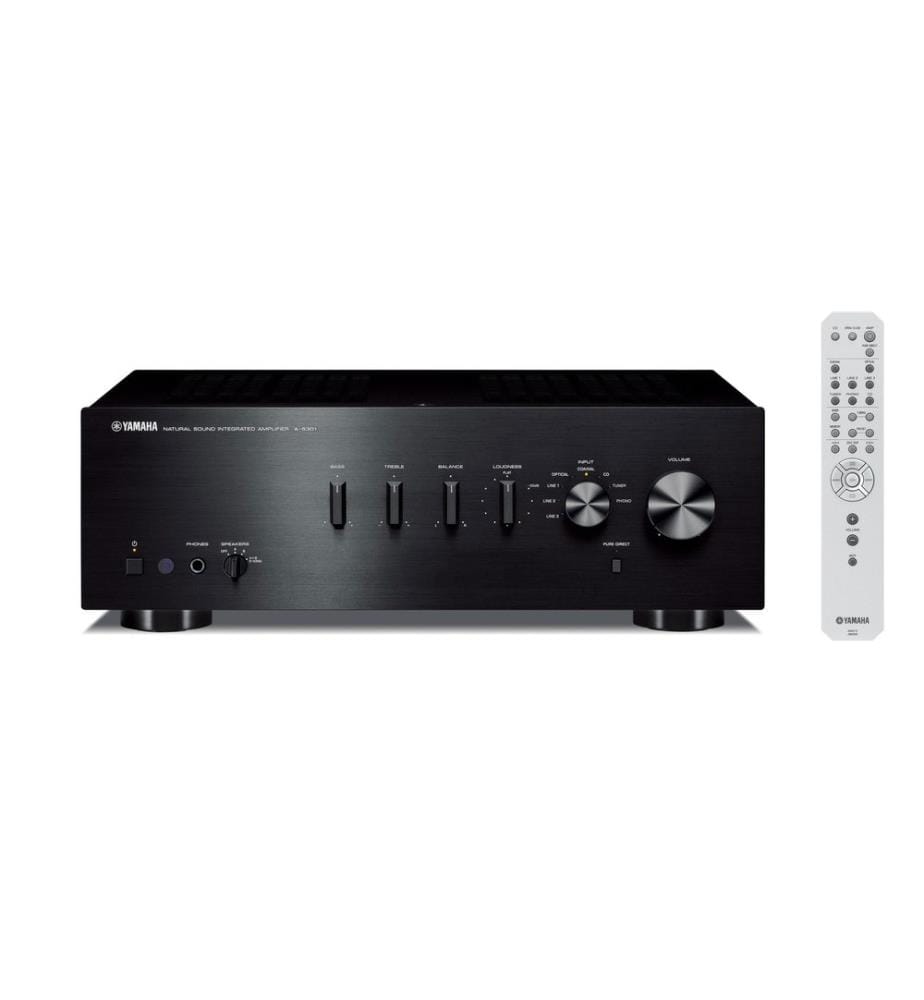 YAMAHA - Stereo-Verstärker A-S301 Schwarz