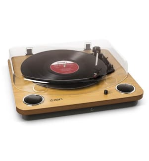 ION AUDIO - Plattenspieler Max LP Braun