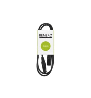 BEMERO - XLR-Kabel XLRf - XLRm 1,5 m symmetrisch