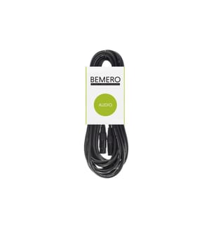 BEMERO - XLR-Kabel XLRf - XLRm 10 m symmetrisch