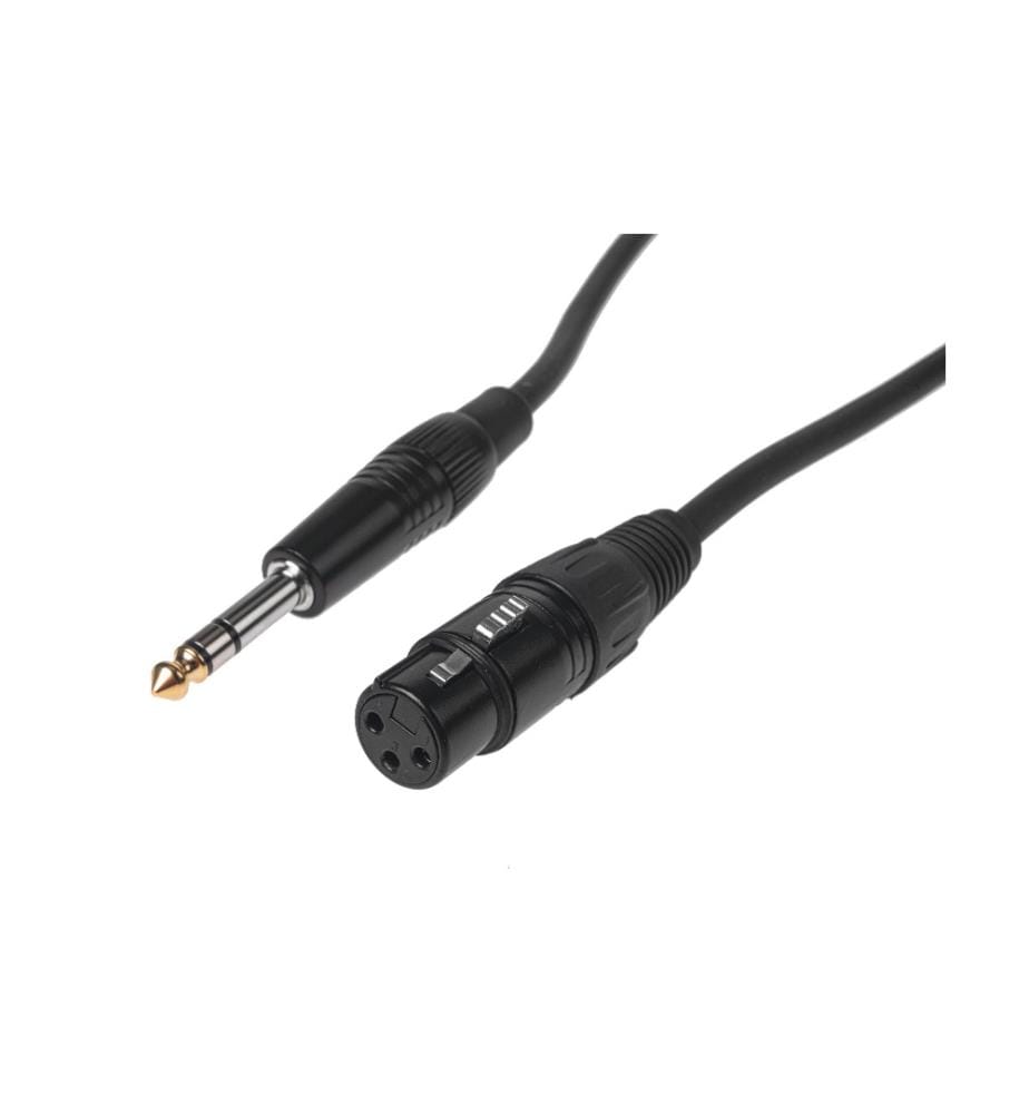 BEMERO - Câble XLR XLRf - 6.3 Klinken 1.5 m symétrique