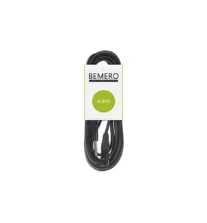 BEMERO - XLR-Kabel XLRf - 6.3 Klinken 6 m symmetrisch