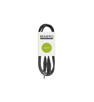 BEMERO - XLR-Kabel XLRm - 6.3 Klinken Kabel 1.5 m symmetrisch