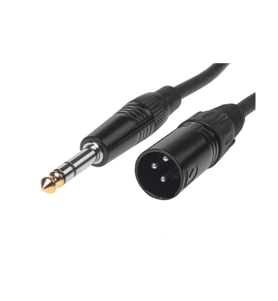 BEMERO - Câble XLR XLRm - 6.3 Klinken Kabel 6 m symétrique