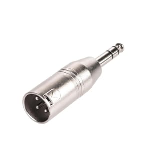 BEMERO - Adaptateur audio BA1102 XLR 3 pôles mâle - jack 6,3mm mâle