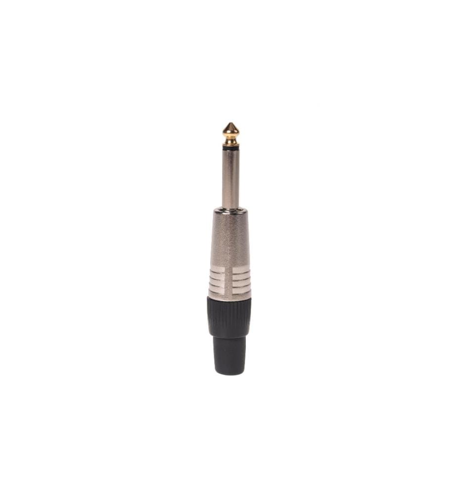 BEMERO - Connecteur BC2001NI-M 6,3 mm Prise jack mono Nickel