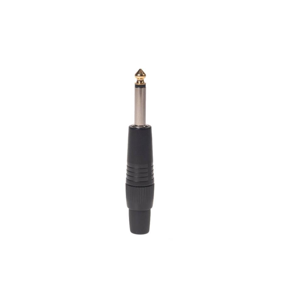 BEMERO - Stecker BC2001BK-M 6.3 mm Mono Klinkenstecker schwarz