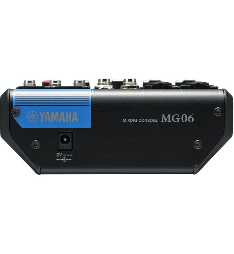 YAMAHA - Table de mixage MG06 - 6 canaux, analogique