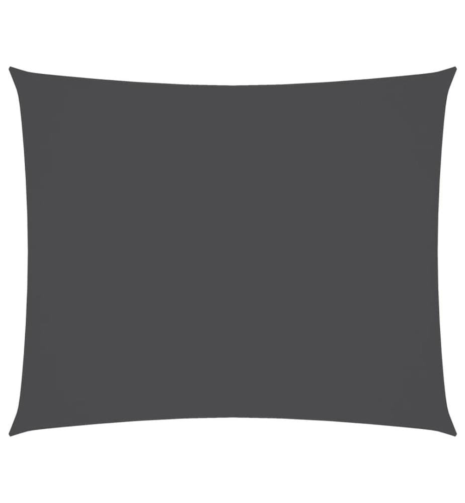 Sonnensegel Oxford-Gewebe Rechteckig 4x5 m Anthrazit