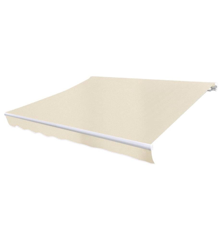 Markisenbespannung Canvas Creme 4x3 m (ohne Rahmen)