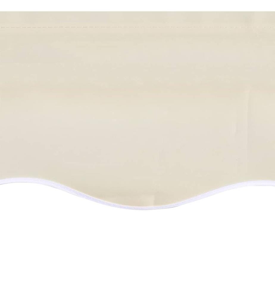 Markisenbespannung Canvas Creme 4x3 m (ohne Rahmen)