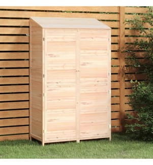 Geräteschuppen 102x52x174,5 cm Massivholz Tanne