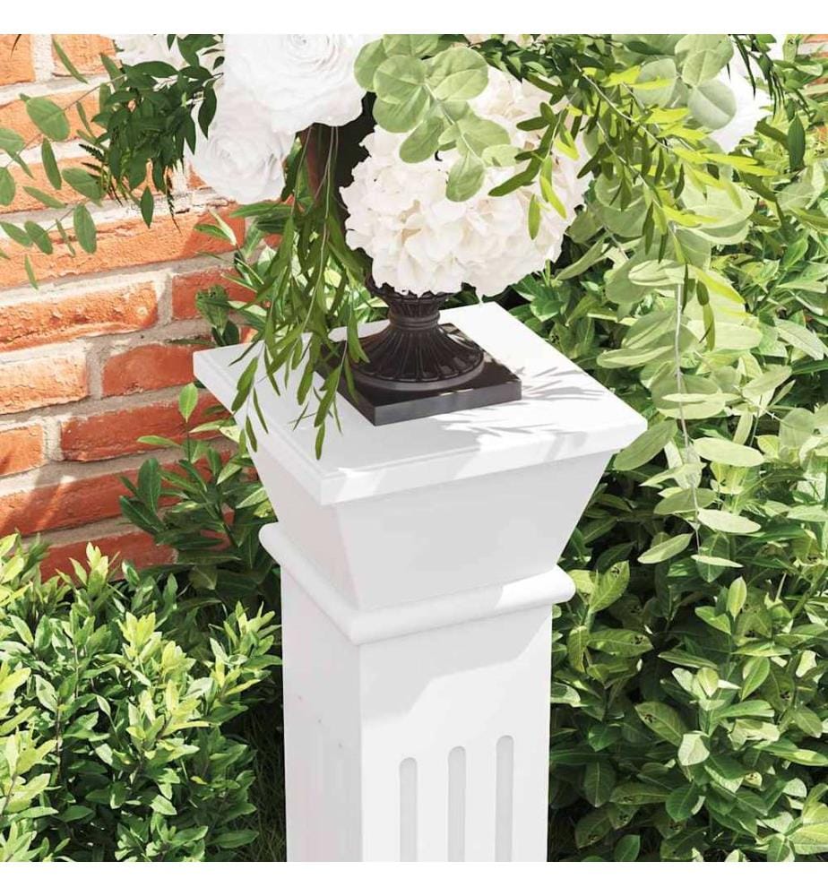 Säulen-Pflanzenständer Klassischer Stil Quadratisch MDF