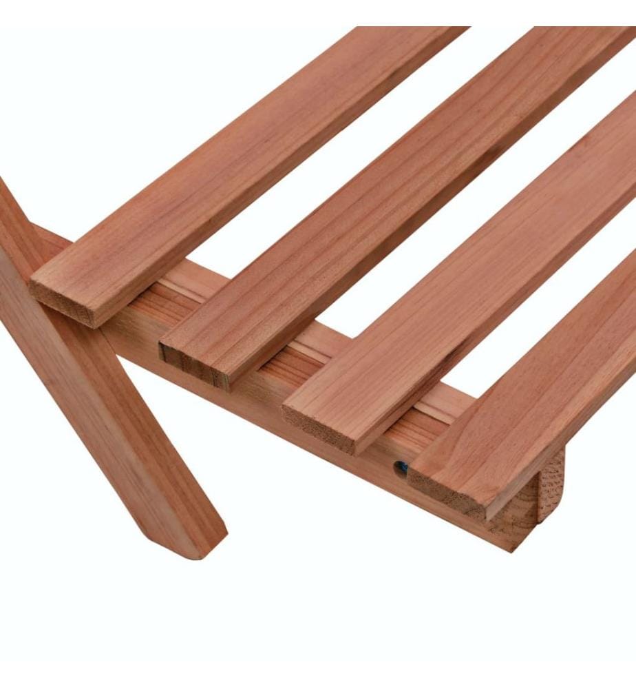 3-Tier Pflanzenständer Zedernholz 48x45x40 cm