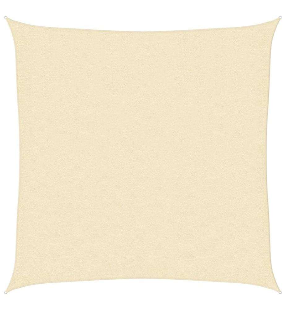 Voile d'ombrage 160 g/m² Crème 3x3 m PEHD