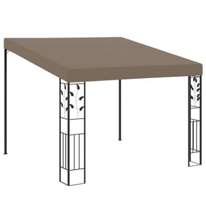 Belvédère mural 3x3x2,5 m Taupe