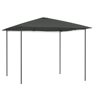 Belvédère 3x3x2,6 m Anthracite 160 g/m²