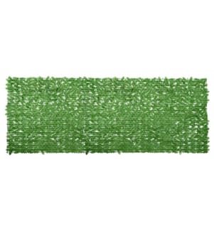 Écran de balcon avec feuilles vert 400x150 cm