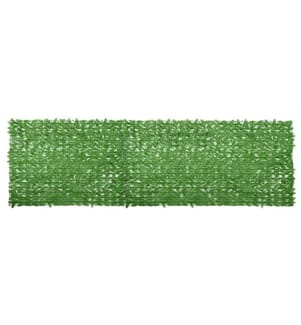 Écran de balcon avec feuilles vert 600x150 cm