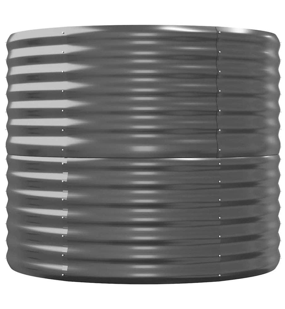 Lit surélevé de jardin Acier galvanisé Anthracite