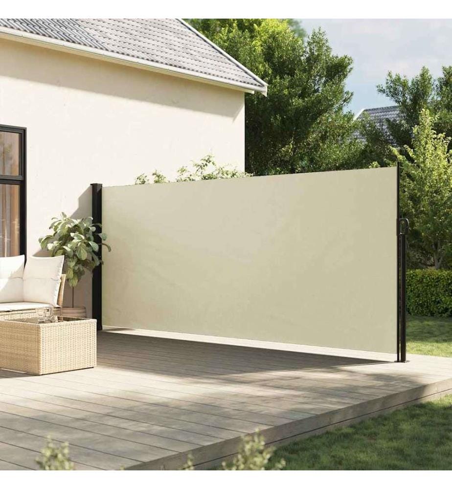 Seitenmarkise Ausziehbar Creme 180x300 cm