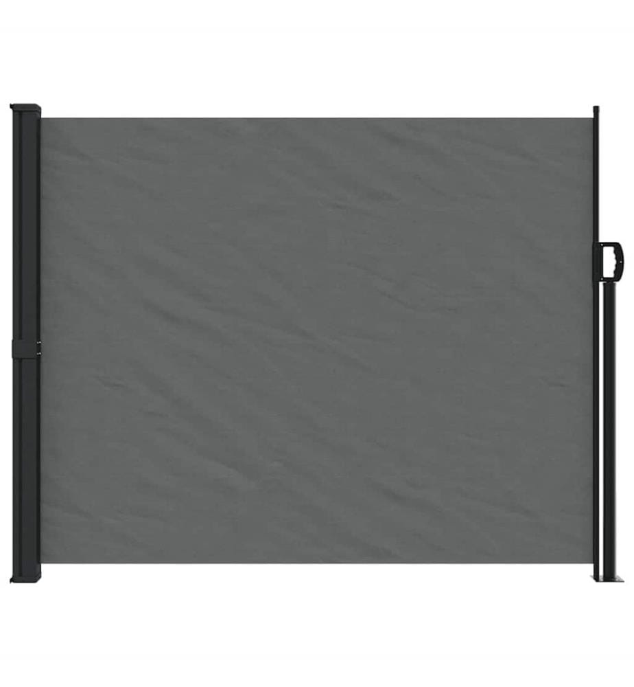 Seitenmarkise Ausziehbar Anthrazit 160x600 cm
