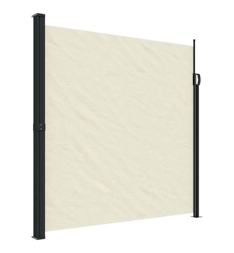 Seitenmarkise Ausziehbar Creme 200x600 cm
