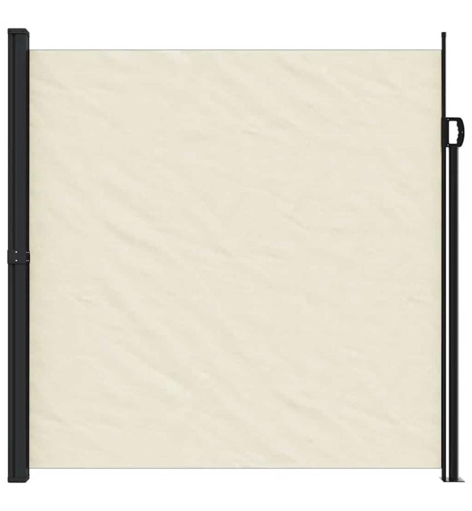 Seitenmarkise Ausziehbar Creme 200x600 cm