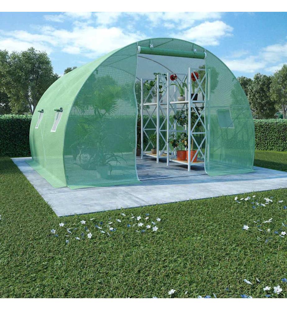 Gewächshaus 9m² 300x300x200 cm
