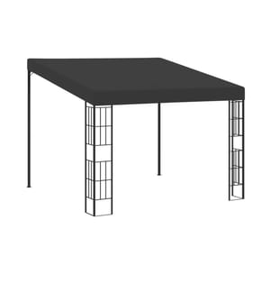 Belvédère mural 3x3 m Anthracite Tissu