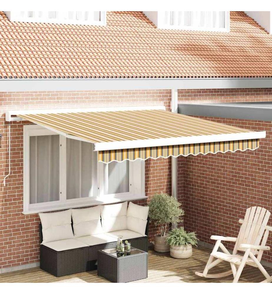 Ausziehbare Markise Mehrfarbig 300 x 250 cm
