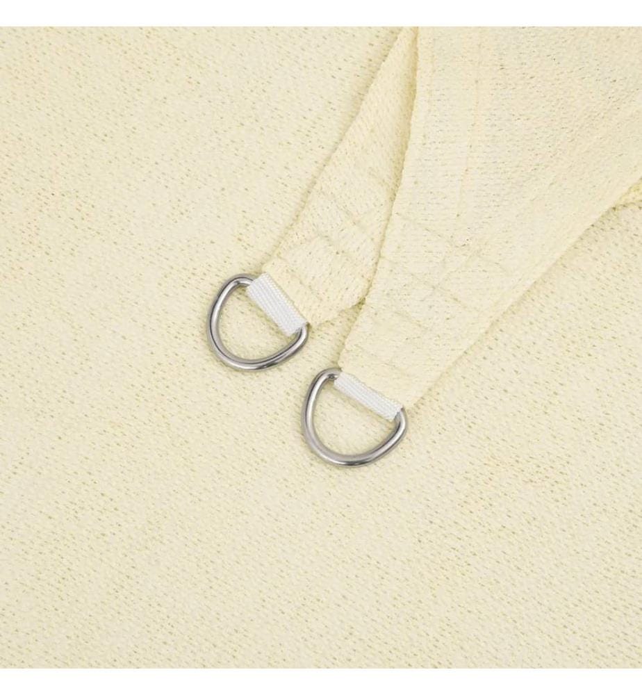 Voile d'ombrage 160 g/m² Crème 6x8 m PEHD