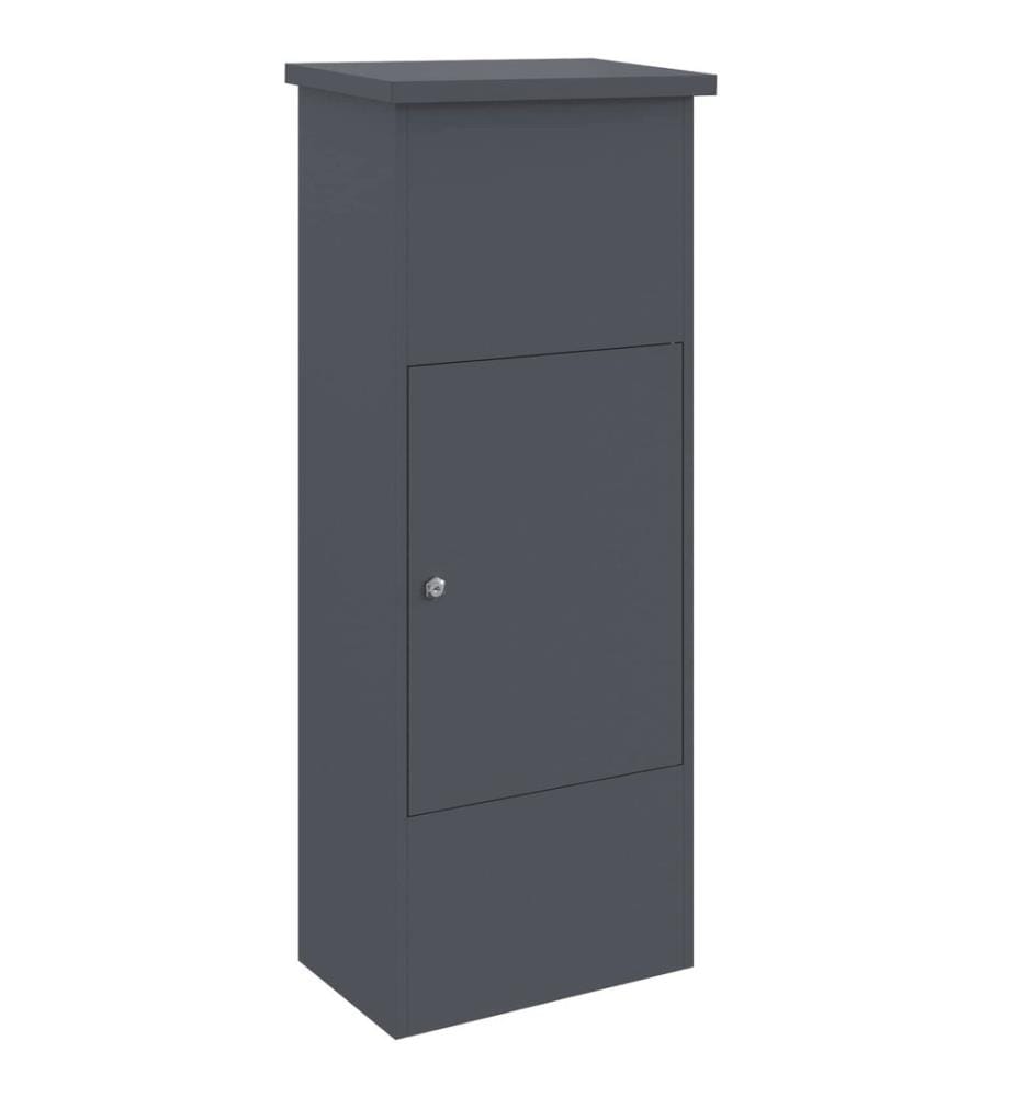 Boîte de dépôt de colis Anthracite 44,5 x 29 x 110,5 cm Acier
