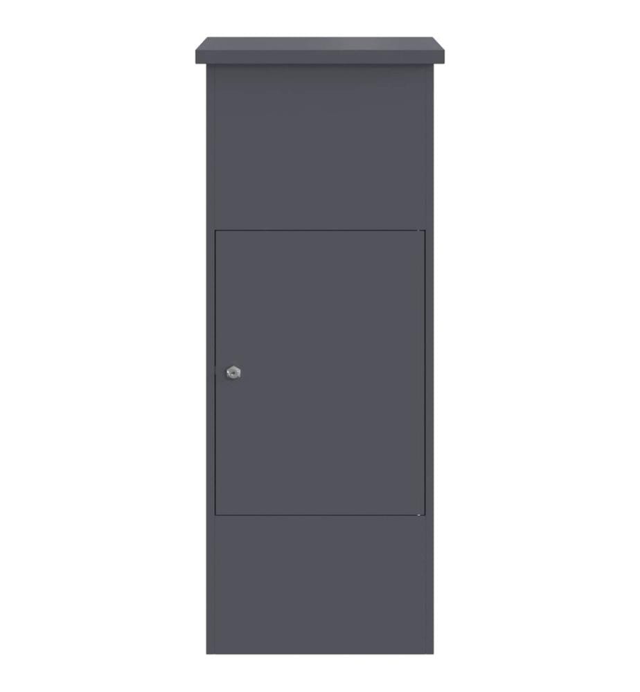 Boîte de dépôt de colis Anthracite 44,5 x 29 x 110,5 cm Acier