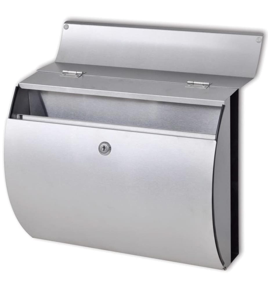 Boîte aux lettres en acier inoxydable