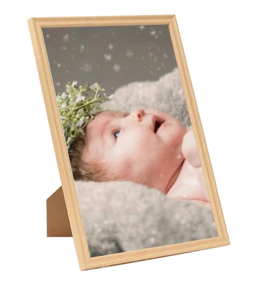 Photo Frame Collage 5 pcs Tabletop Light Oak 13x18 cm