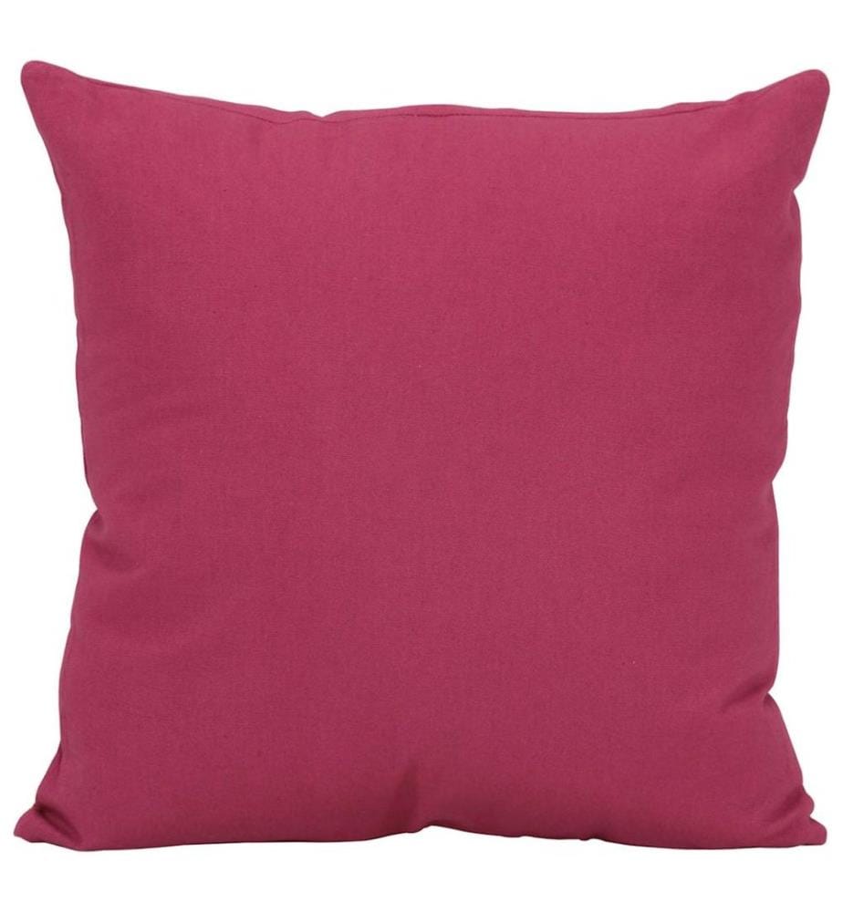 Ensemble d'oreillers décoratifs lot de 7 Rose Tissu