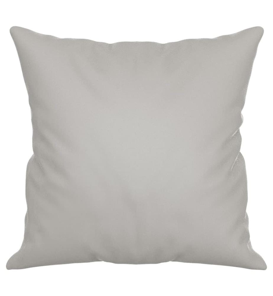 Cuscini decorativi 2 pezzi Gris clair 40x40 cm Tessuto microfibre