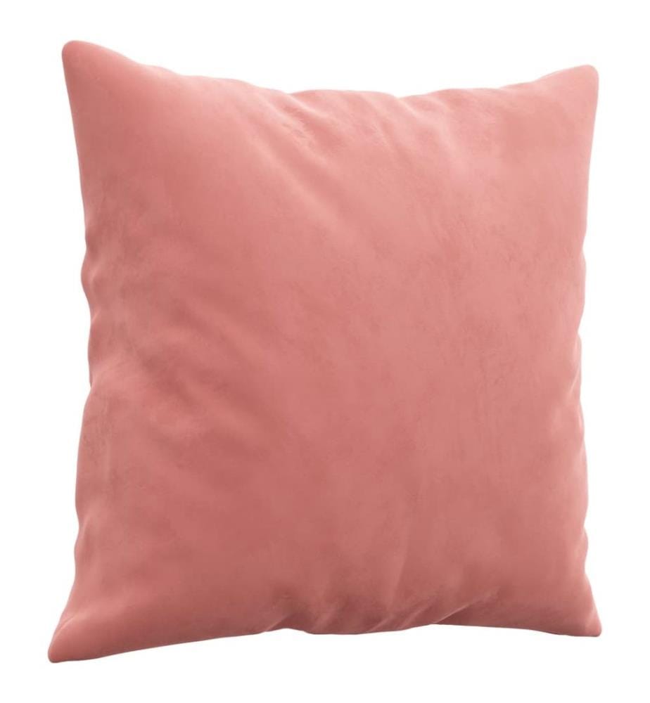 Cuscini decorativi set di 2 Rose 40x40 cm Velluto