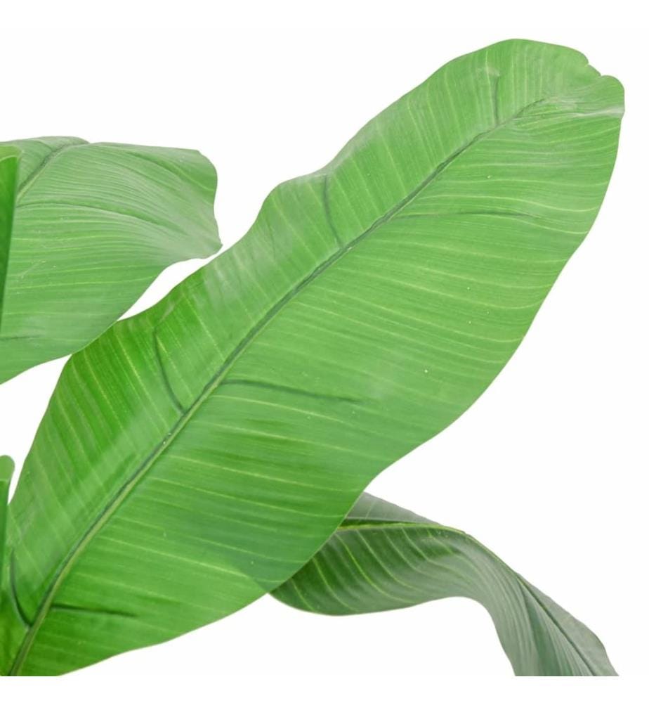 Bananier artificiel 9 feuilles 120 cm vert